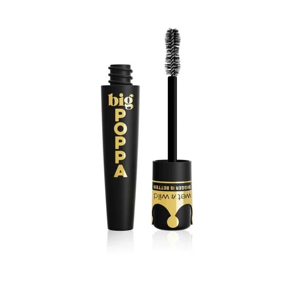 WET N WILD NEW BIG POPPA MASCARA - Blackest Black